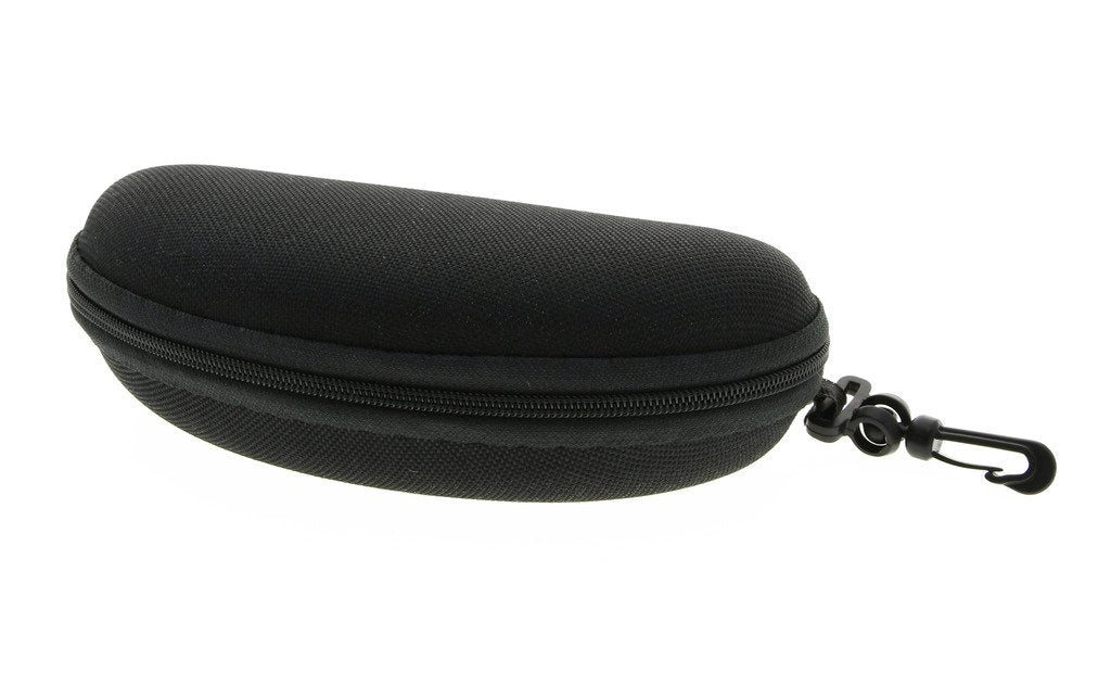 Sunglasses Soft Case Zipper Eyeglasses Case w/Hook & Belt Clip | for Medium to Large Frames | Men & Women