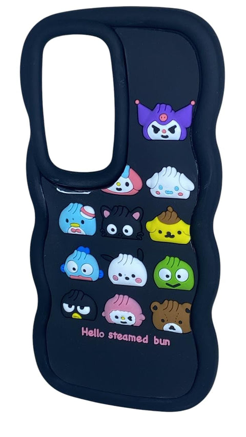 Compatible with Infinix Hot 60 Pro PLUS Candy Silicone Case Cartoon Girls Kids New Trend Shockproof Case Cover High Quality Material by AmaraStore (4)