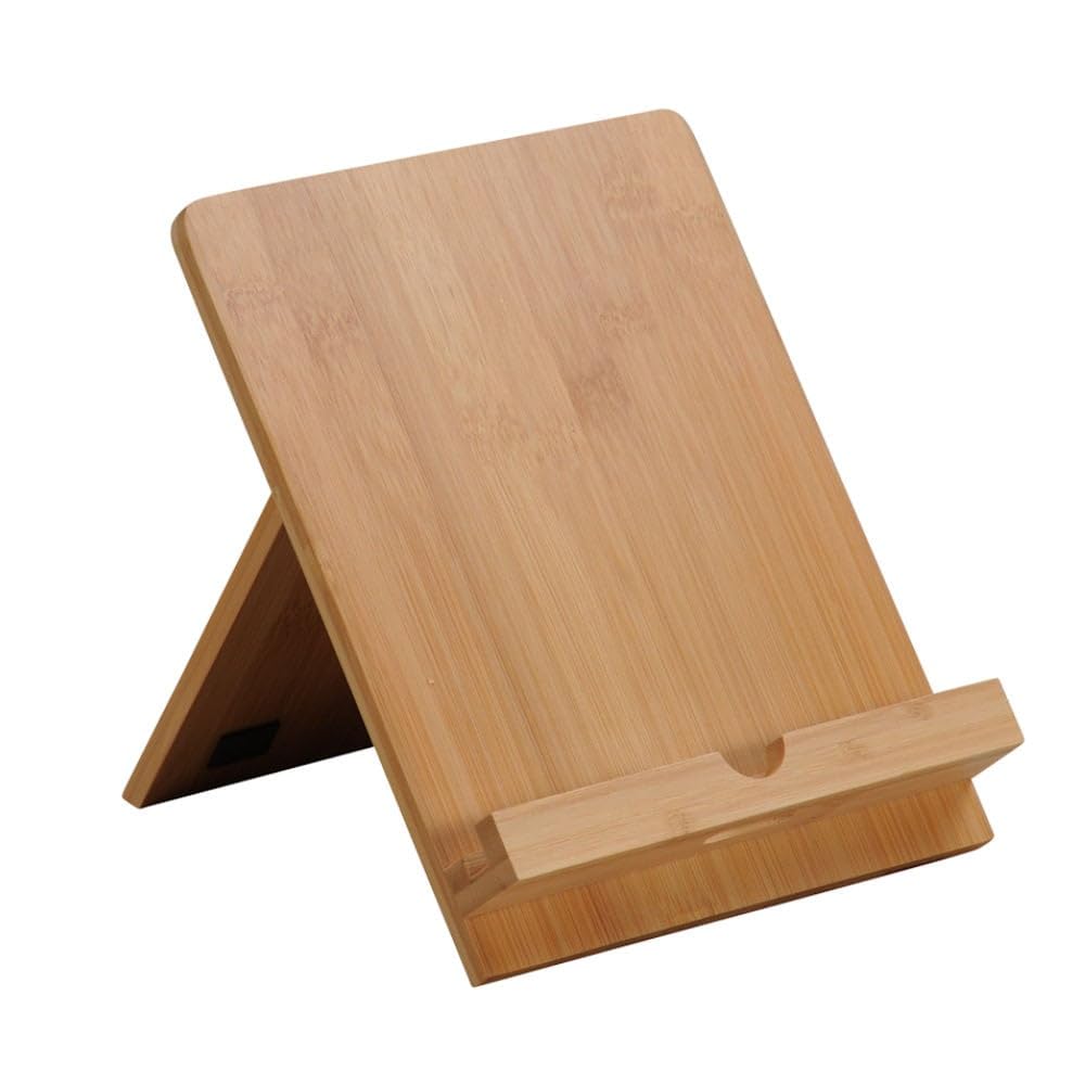 KESPER 58016 Tablet and Cookbook Stand made from FSC Certified Bamboo / Cookbook Holder