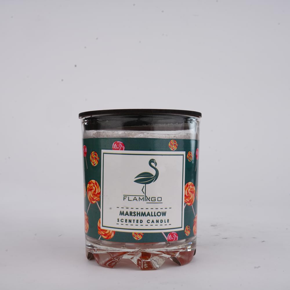 Flamingo Marshmallow Scented Candle 160 g