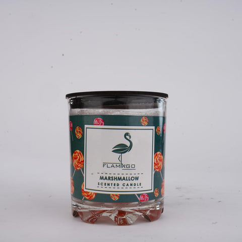 Flamingo Marshmallow Scented Candle 160 g
