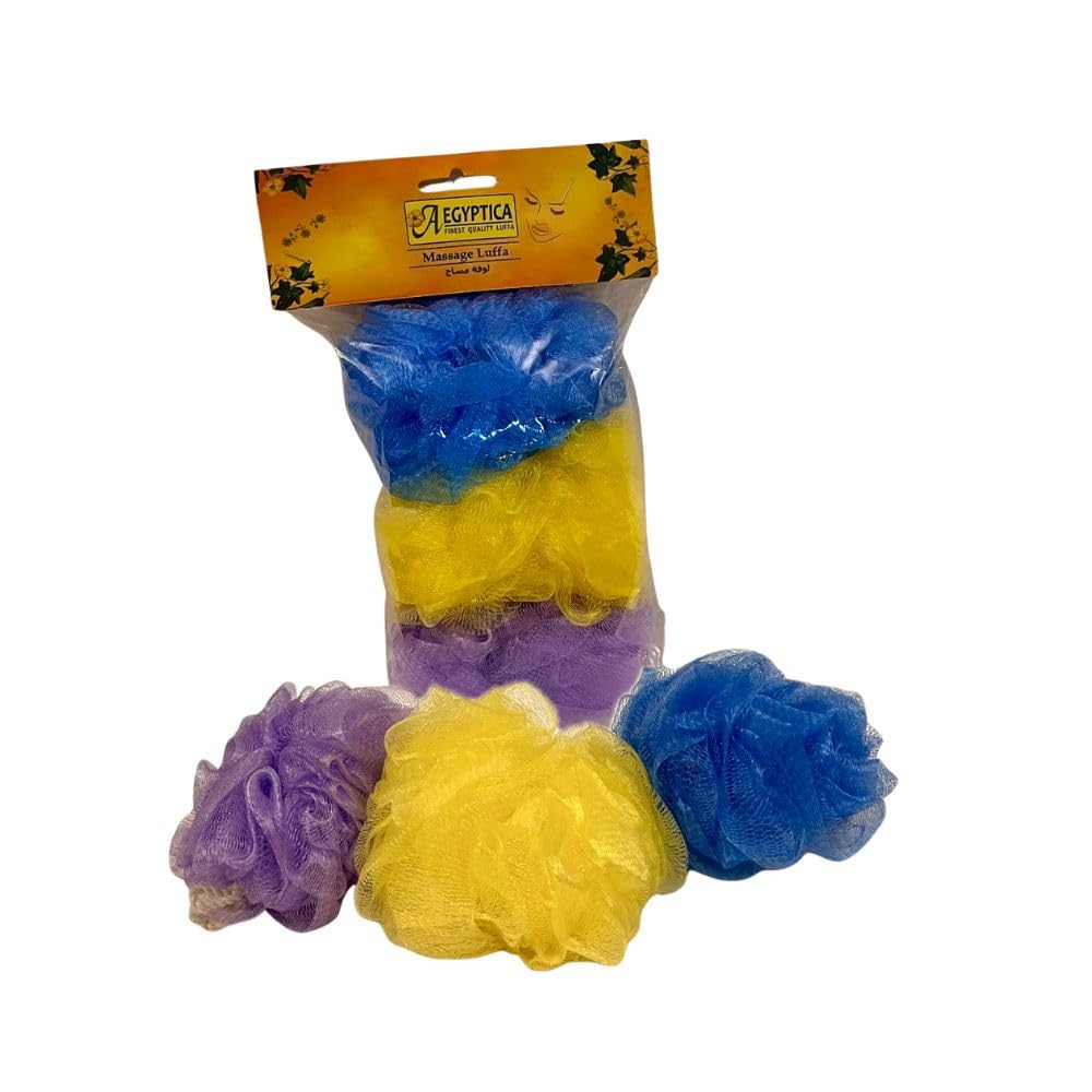 Aegyptica Massage loofah 3 pcs