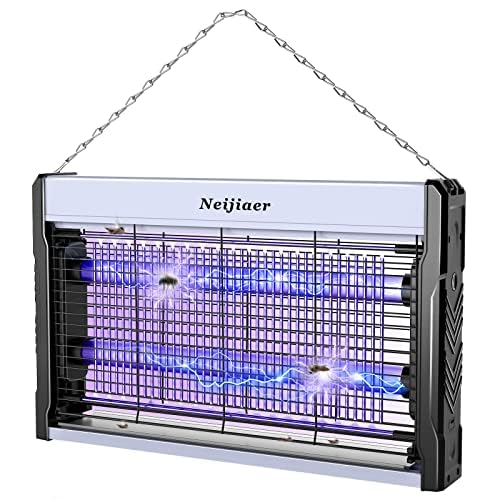 Insect Killer Electric USB, 3200 V UV Mosquito Lamp, Wall Mounted Bug Zapper with Cable, Insect Lamp, Electric Fly Trap, Mosquito Trap, Fly Catcher, Insect Trap for Indoor and Outdoor Use
