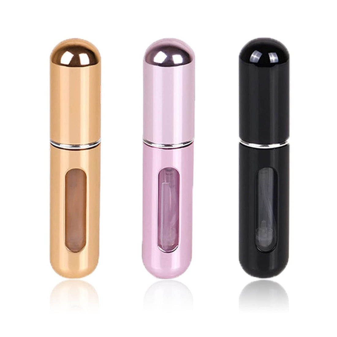 KAYZON Travel Mini Perfume Refillable Atomizer Container (Pack of 3,5ml)