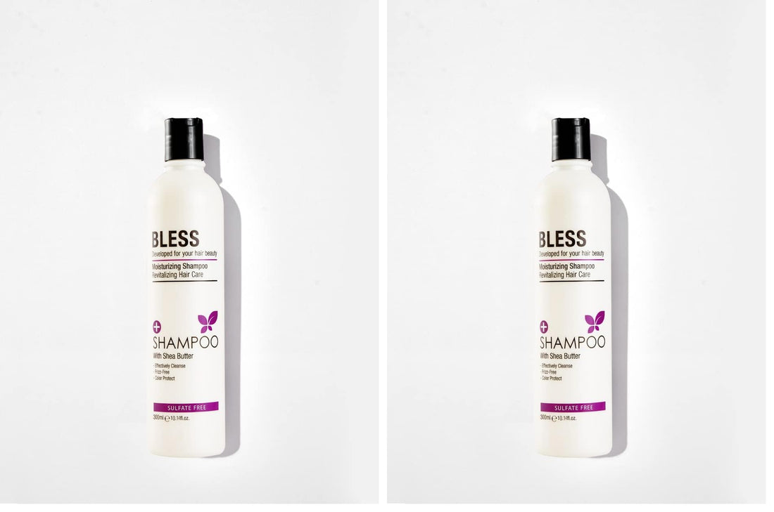 Bless SHAMPOO – SHEA BUTTER – SULFATE FREE 300ML (Pack of 2)