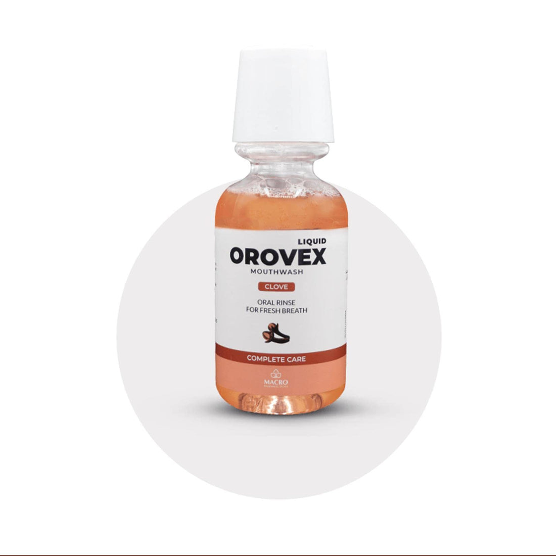 Orovex Macro liquid mouth wash clove 250ml