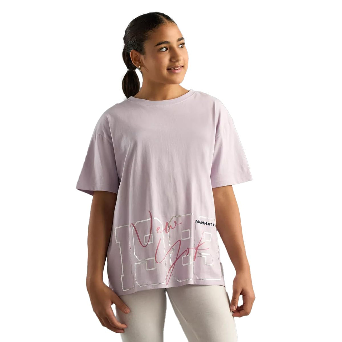 Max Graphic Printed Cotton Loose T-Shirt