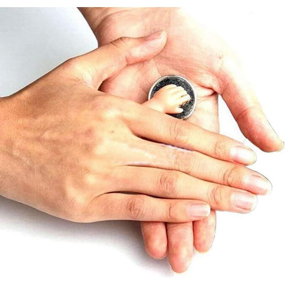 Little Hand Coin Disappeared Trick Tools Close-Up Magic Show Props Popular Magic Coins Disappear Gimmicks, Magic Kits and Accessories
