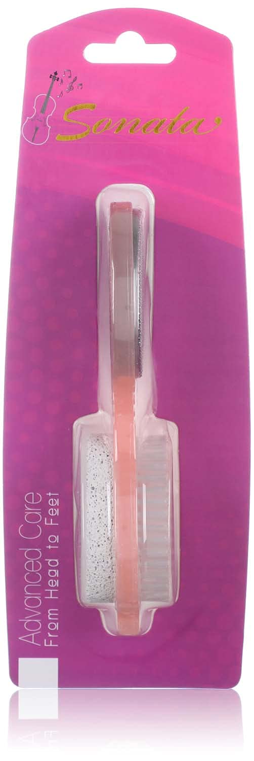 Sonata 3 in 1 Foot Care Brush - Violet