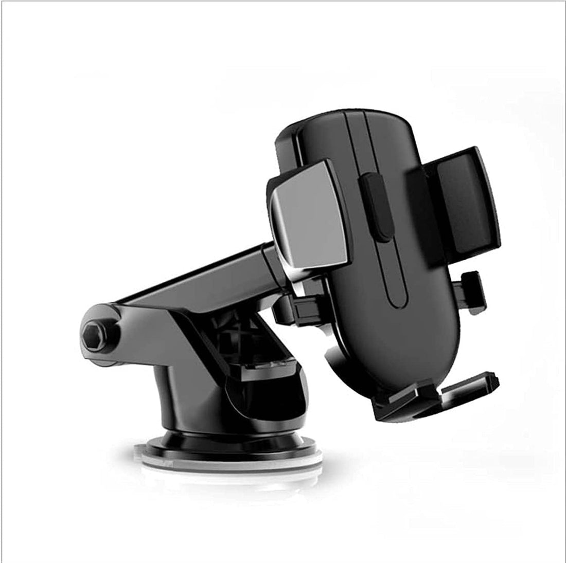OK3 Car Phone Mount Holder with Suction Cup, 360° Rotation, Compatible with 4-6.7 inch Phones, Black