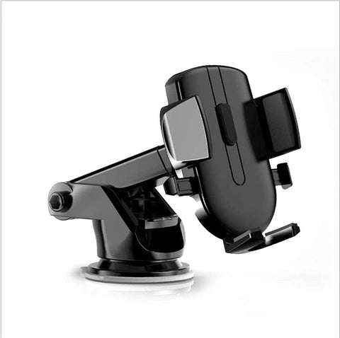 OK3 Car Phone Mount Holder with Suction Cup, 360° Rotation, Compatible with 4-6.7 inch Phones, Black
