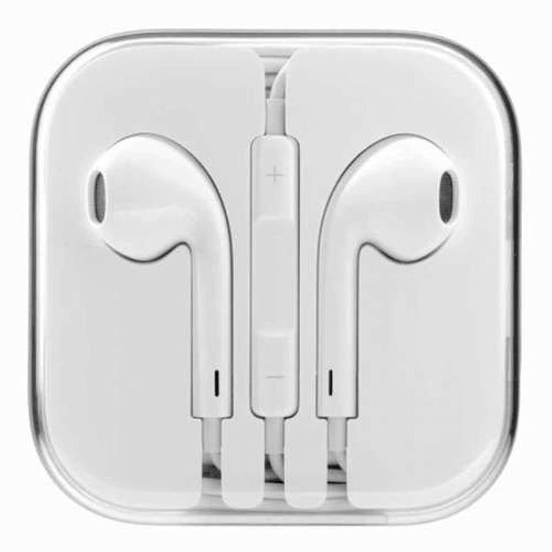 White Earphones Headphones With Remote & Volume Controls For iPad iPhone 5