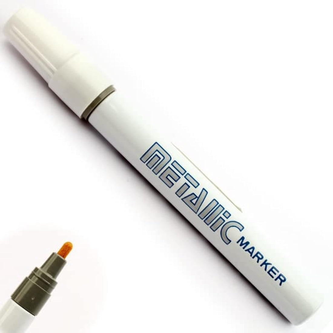 Duco korean metal pencil - silver - 1 piece
