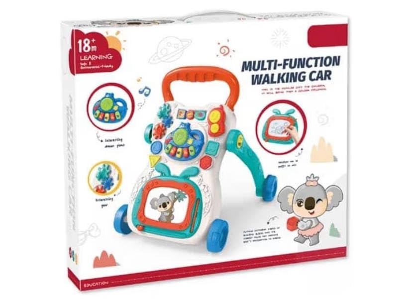 BabyLove Multi-Function Walking Car Music, Multi-Colour, 33-2025668