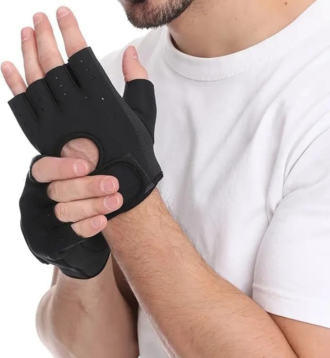 TRUE FIT® Color Sport Purpose, Training Equipment, Men and Women, Half - Finger Riding Fitness Gloves
