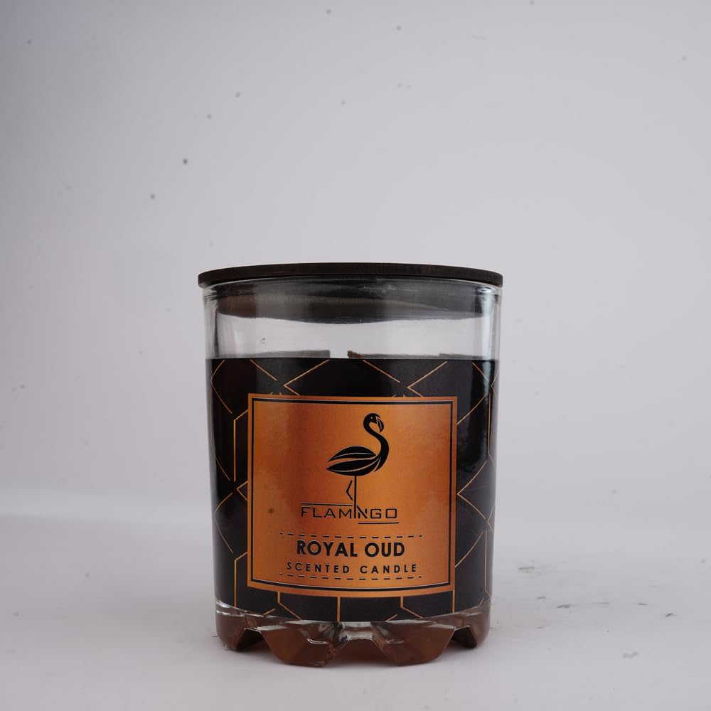 Flamingo Royal Oud Scented Candle 160 g