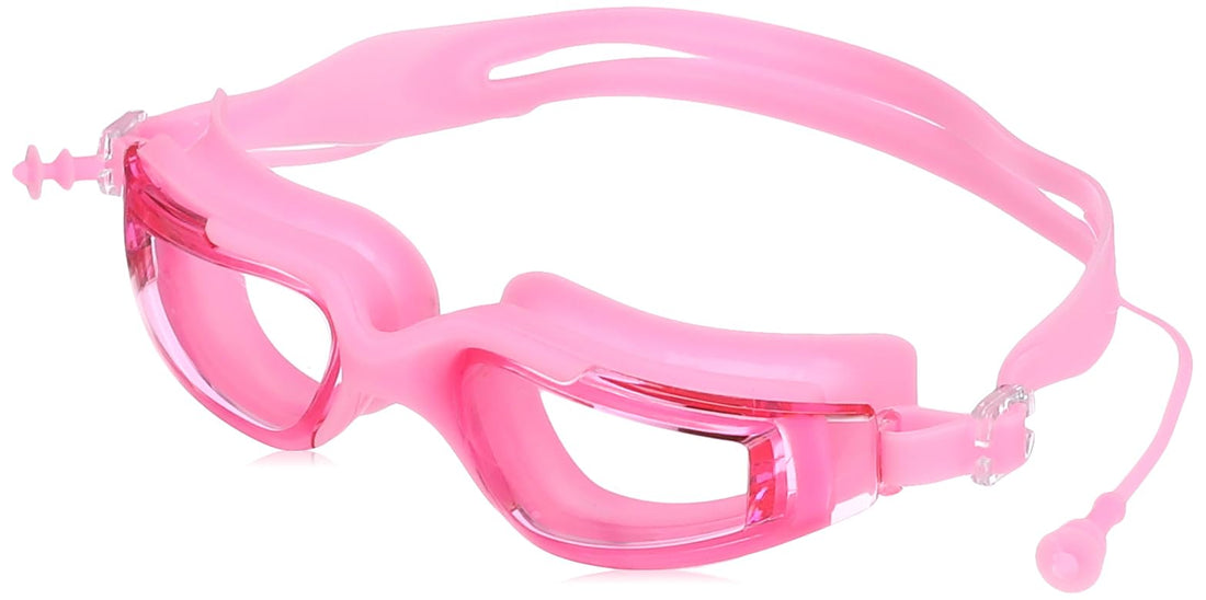Generic Ring Shaped Swimming Goggles, Red
