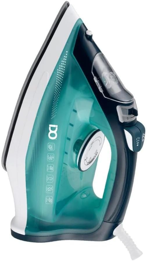 IDO Steam Iron Ceramic 2200 watts - 320 ml water tank - Mint/Green SI2200-MGR