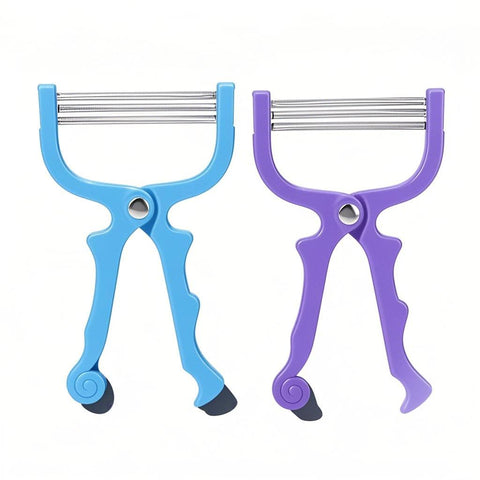 2pcs Facial Hair Remover Effective Face Epilator Spring Device Beauty Tool Portable Face Lips Hair Removal