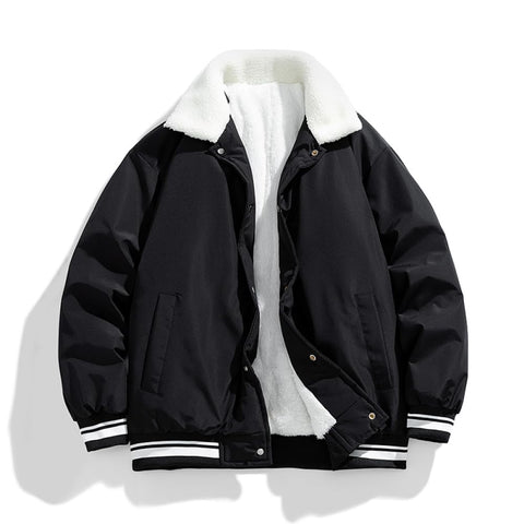 Men's WaterProof Jacket Updated Full Lined White Fur