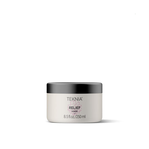 LAKME TEKNIA RELIEF MOISTURIZING CREAM-GEL MASK FOR SCALP AND DRY HAIR, Vegan formula Scalp microbiome care, 250ML