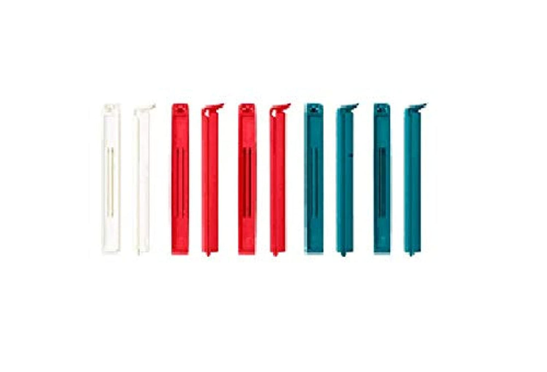 Other Kitchen Bag Clips - Set of 10 White Plastic Pieces