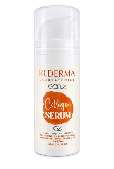 Intensive Anti-Aging Serum Collagen Firming & Anti-Wrinkle Serum - Improves Skin Elasticity, Reduces Fine Lines & Deeply Moisturizes for All Skin Types - Jeanzy - Rederma