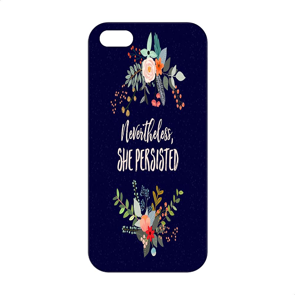 She Persisted Back Cover for Apple iPhone 5S - Multicolour