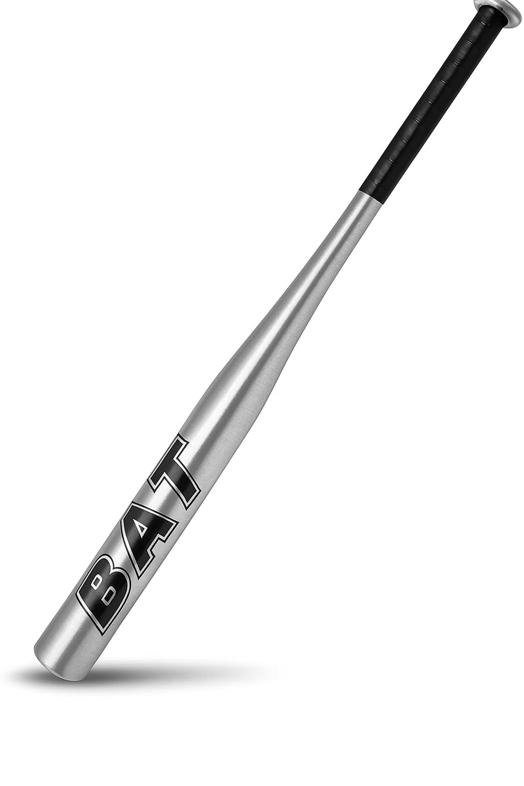 Aluminum Baseball Bat, 85 cm Length, -3.0 Drop Ratio, Rubber Grip, Suitable for Beginners