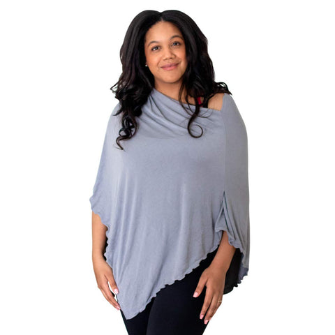 Moro Moro 3 Bam Women's Nursing Shawl, Grey, One Size, Grey, One Size