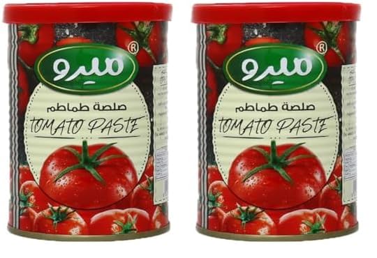 Mero tomato paste can - 370 gm (Pack of 2)
