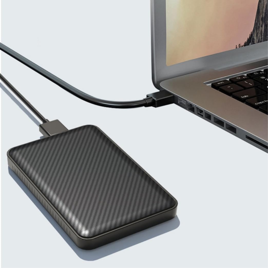 250G External Hard Drive-USB 3.0 Portable HDD Ultra Slim External Hard Drives 5Gbps High Speed Hard Drive-ps5 External Hard Drives-SSD External Hard Drive for PC, Laptop (250G)