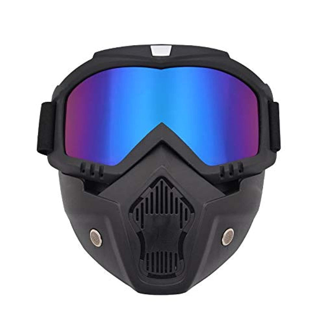 Motorcycle face mask blue color
