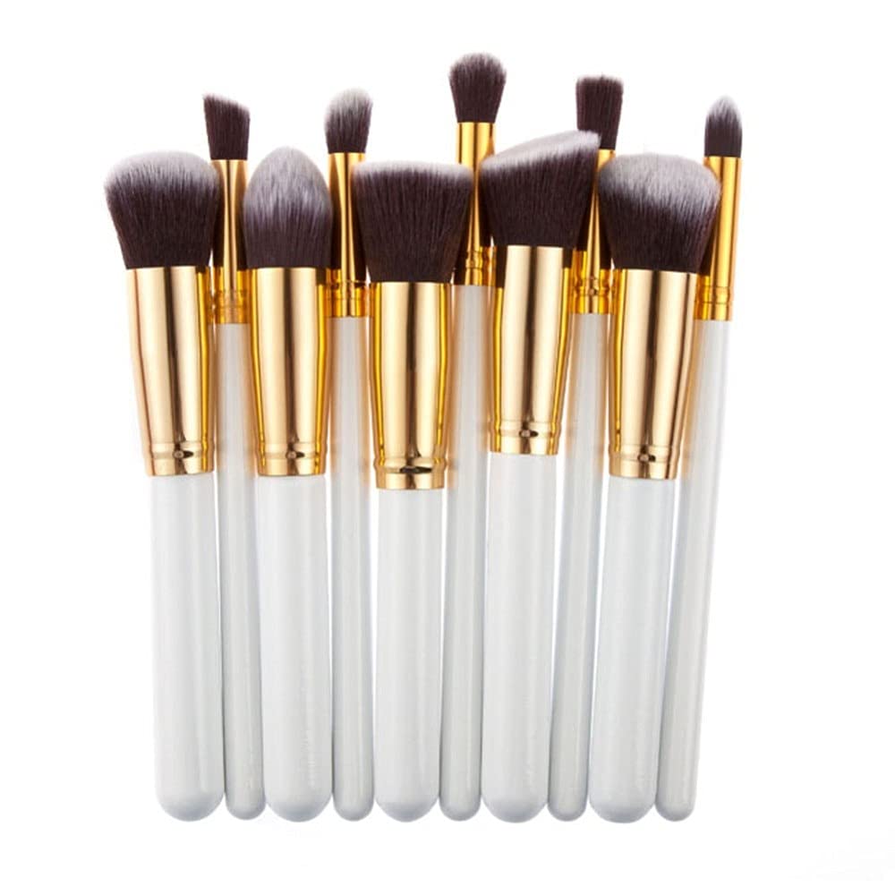 Eye Shadow Applicator - Luxury Makeup Brushes Sets For Foundation PoWDser Blush Eyeshadow Concealer Lip Eye Make Up Brush Cosmetics maquiagem Beauty Tool (50PCS-BL)