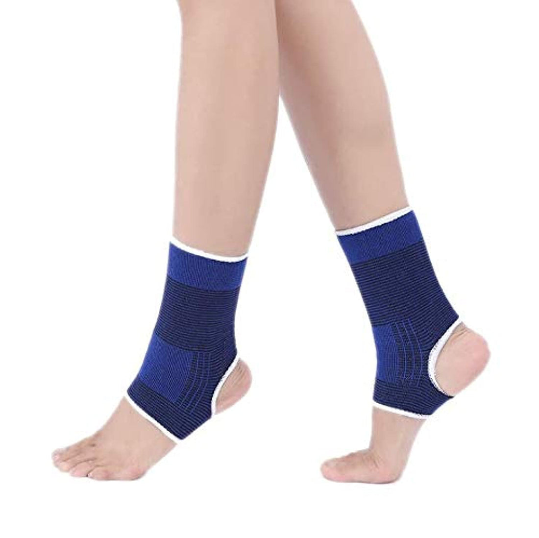 Other Ankle Support,Adjustable Ankle Brace Breathable Super Elastic and One Size Fits all, Perfect for Sports, Protects Against Chronic Ankle Strain, Sprains Fatigue (blue)