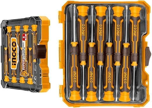 Ingco Precision Screwdriver Set (8-Pieces)
