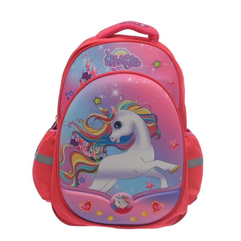 Migo School Backpack Pink, 18-Inch Size
