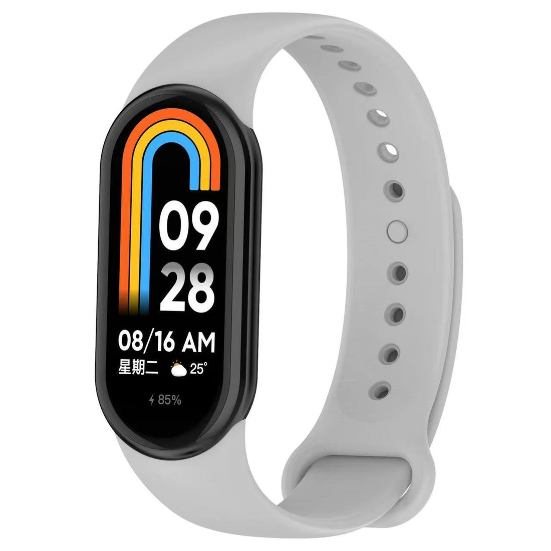ECO Band Compatible with Xiaomi Mi band10/ Xiaomi Mi band 9/ Xiaomi Mi band 8 Replacement Strap, Silicone Skin-Friendly Wrist Strap Sports Wristbands for Women Men Xiaomi Band 8/9/10