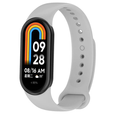 ECO Band Compatible with Xiaomi Mi band10/ Xiaomi Mi band 9/ Xiaomi Mi band 8 Replacement Strap, Silicone Skin-Friendly Wrist Strap Sports Wristbands for Women Men Xiaomi Band 8/9/10