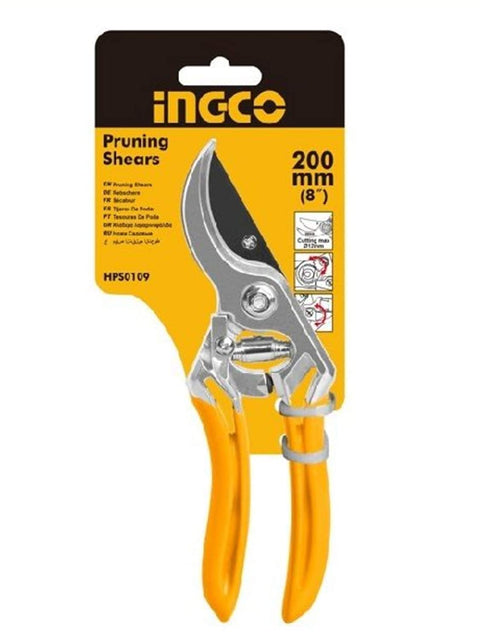 ingco Pruning Shear (8in, 12 mm)