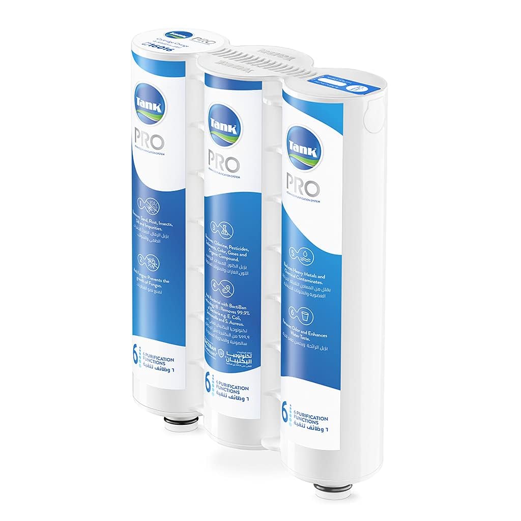 Tank PRO Cartridge - 6 Purification Compressed Functions with BACTBAN Technology