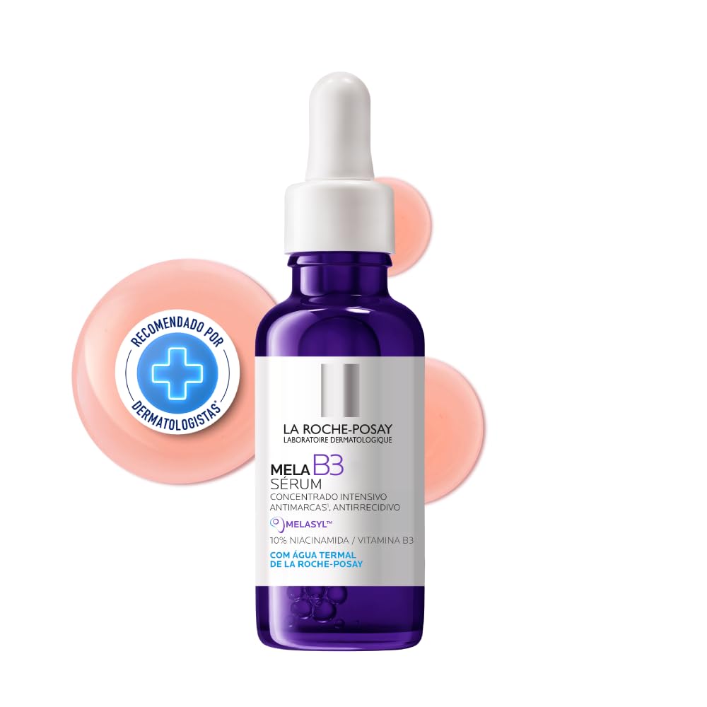 La Roche Posay, Mela B3, Anti-Stain Serum With Patented Active Melasyl + 10% Niacinamide, 1 oz