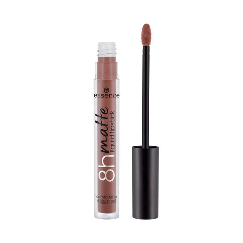 Essence 8h Matte Liquid Lipstick 10 Deep Rust Long Lasting Liquid Formula Provides Full Coverage Matte Finish Deep Rust