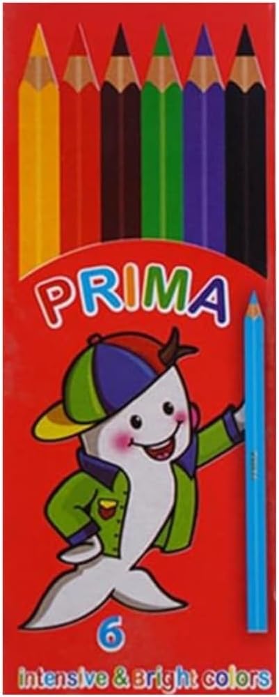 PRIMA Pack Of Prima Colored Short Pencils