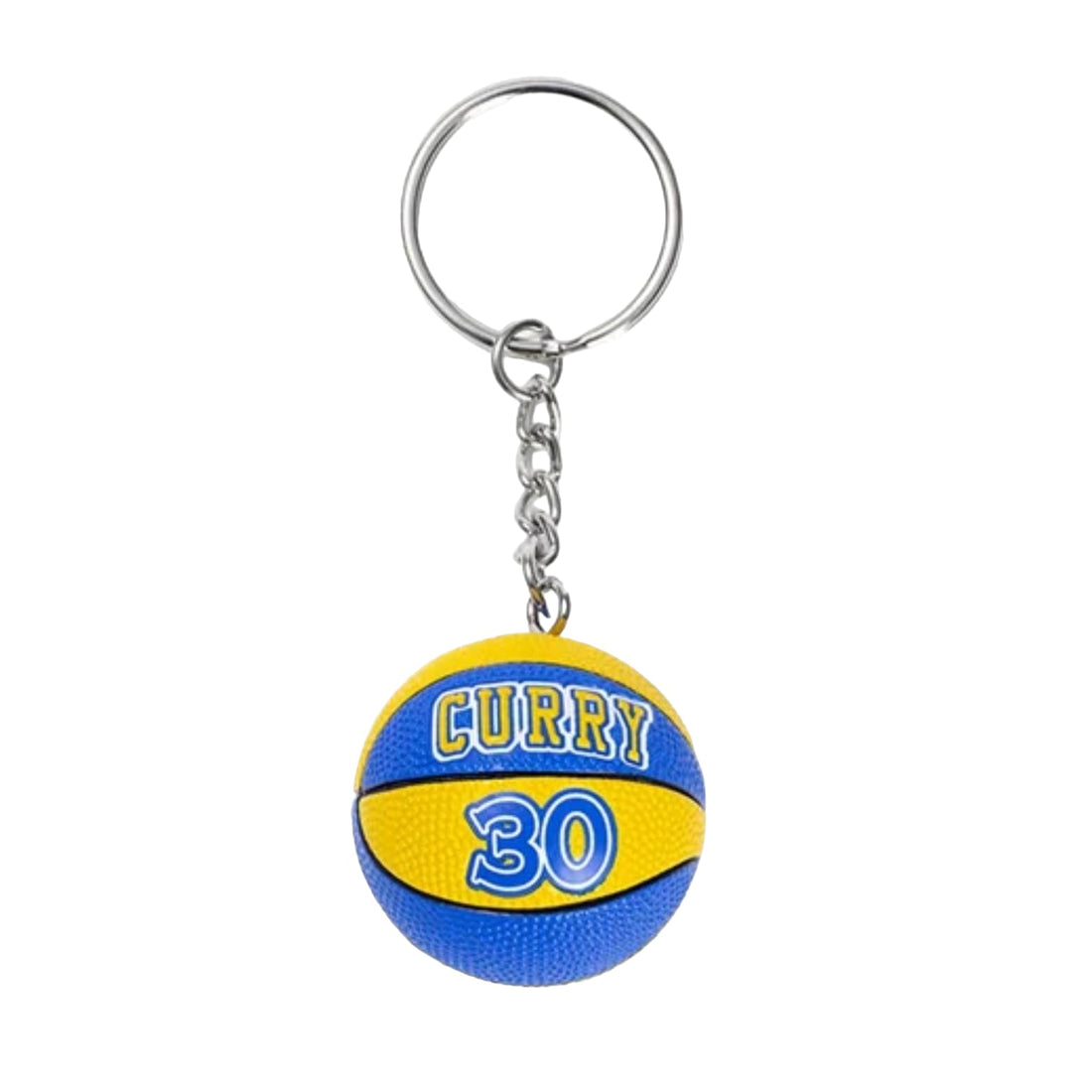 K.DOT Basketball Keychain & Bag Charm Yellow & Blue Color Curry Size 30