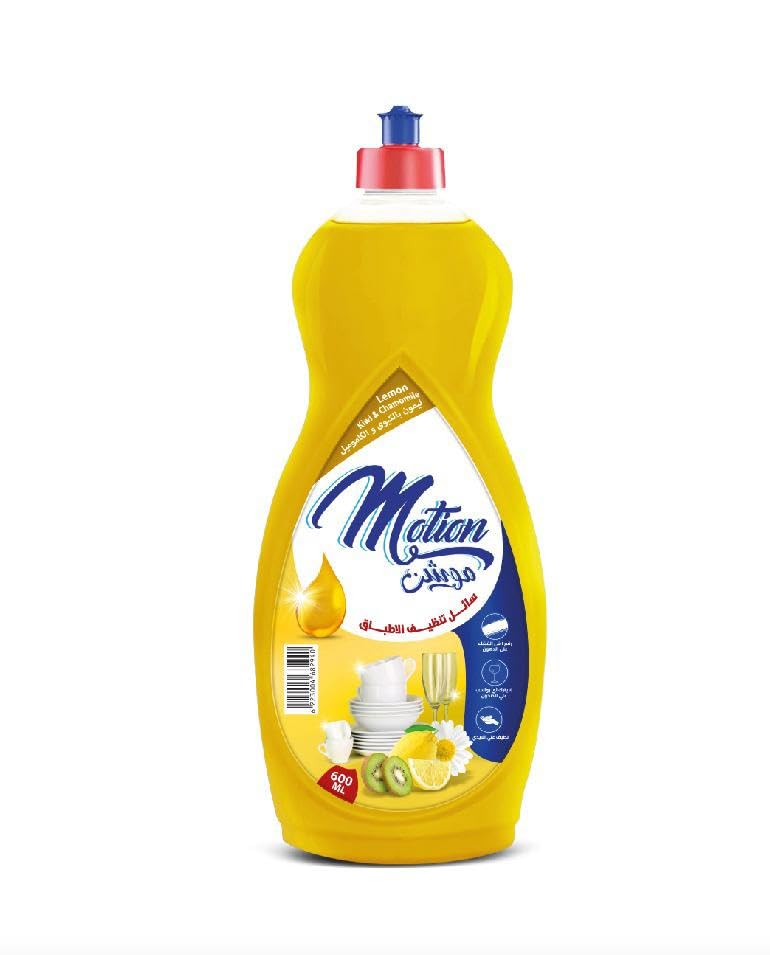 motion dishwashing liquid lemon kiwi& chamomile 600 ml