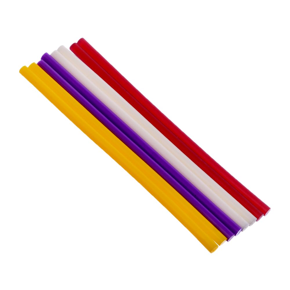 Elmaayergy TY-60 Set Of 8 Pieces Of Glue Sticks With Durable Material, Multi color