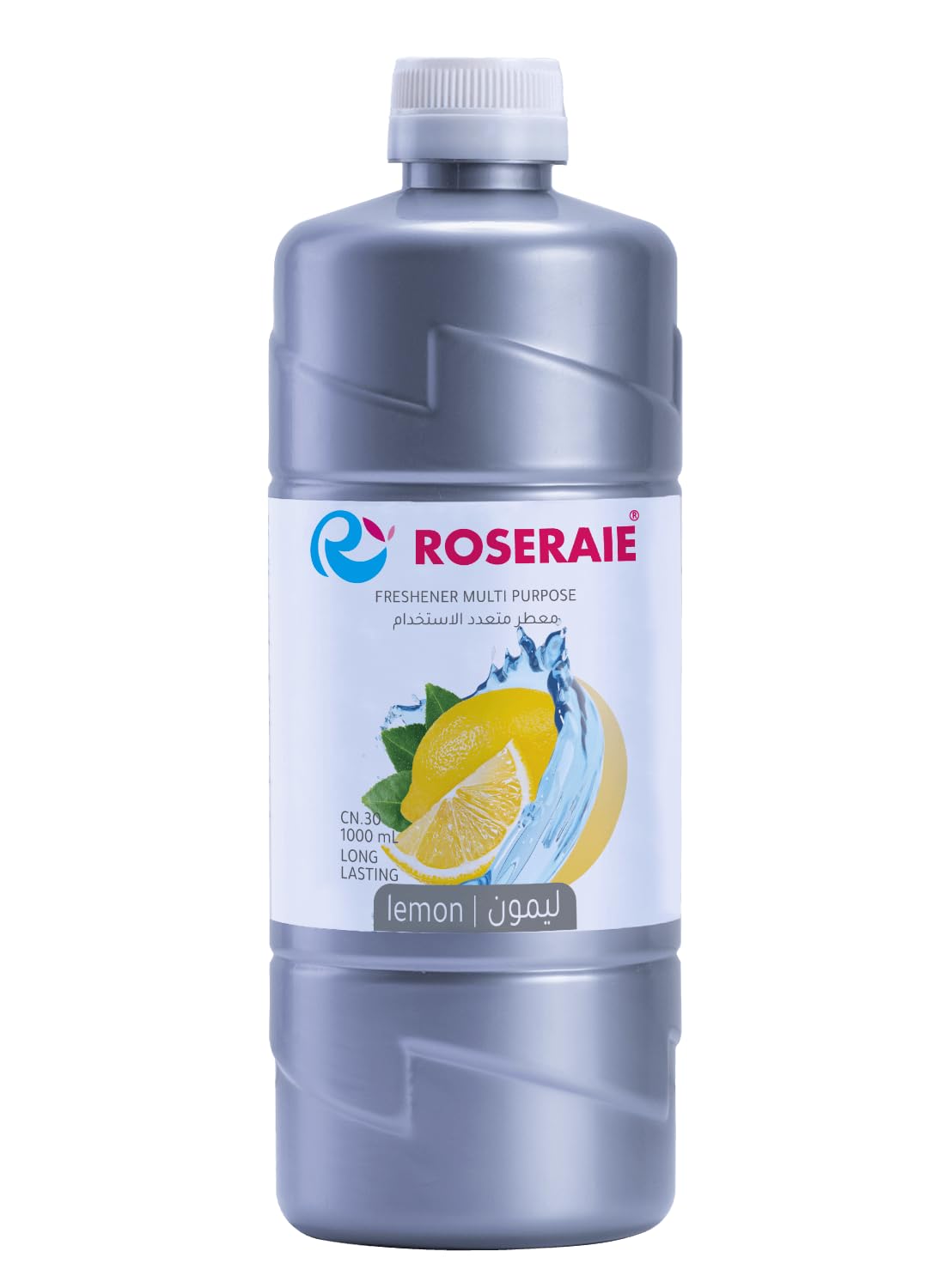 Roseraie Home Freshener Multi Purpose Silver CN30 Lemon - 1000ml
