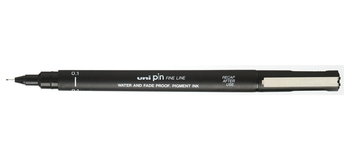 Faber-Castell Uniball pin200 fineline drawing pen, 0.1 mm - black