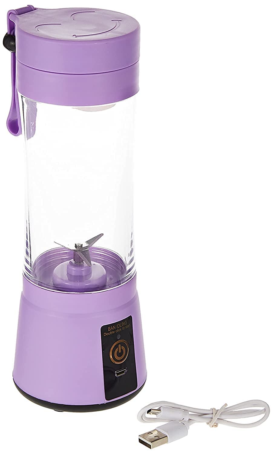 ECVV 380Ml 4 Blades Handhels Juicer Bottle Portable Mini Usb Electric Fruit Citrus Lemon Juicer Blender Squeezer Reamer Machine